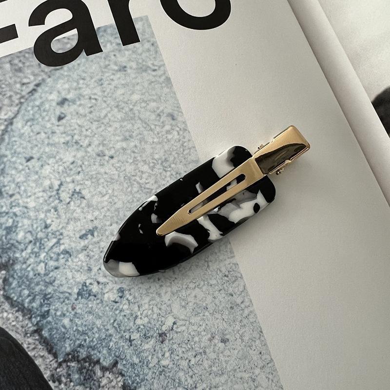 2/3/4/6 pezzi fermagli per capelli in acetato per trucco coreano moda oro bianco glitter per capelli copricapo ragazze donne accessori per capelli