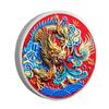 Chiński Zodiak Smoka Malowana Metalowa Odznaka Monety Kreatywne Pamiątki Kreatywne Monety Ozdoby Zabawki Modowe, Prezent Świąteczny, Wypełniacze do pończoch