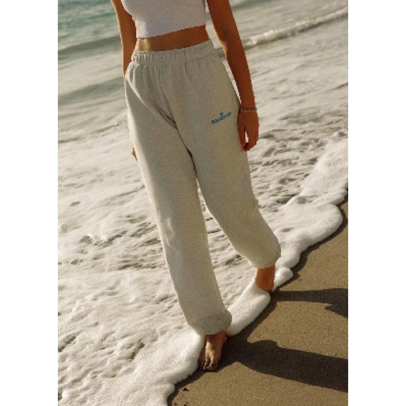 European Coconut Embroidered Drop Shoulder Hoodie