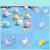 Adorable Resin Ocean Animal Ornaments Perfect For Fish Tank Decoration And Aquarium Accessories