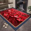 3D Three-dimensional Flower Floor Mats Entrance Door Entrance Mat Porch Dirt-resistant Foot Mat Kitchen Bathroom Door Absorbent Mat