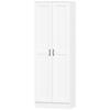 Armadio 175 cm con Spazio Contenitore, Mobile da Cucina con Ante Soft-Close e Ripiani Regolabili, Bianco