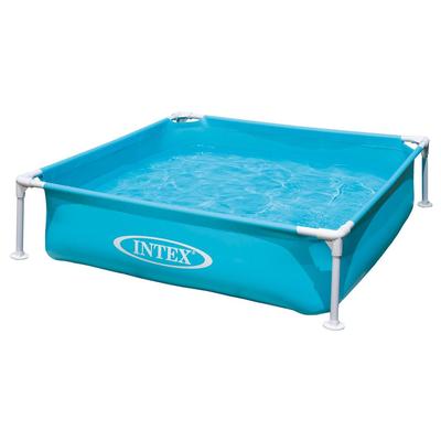 INTEX Mini Frame 122 X 122 X 30 57173 Japanese Pool, Blue, Cm, [Genuine Product]