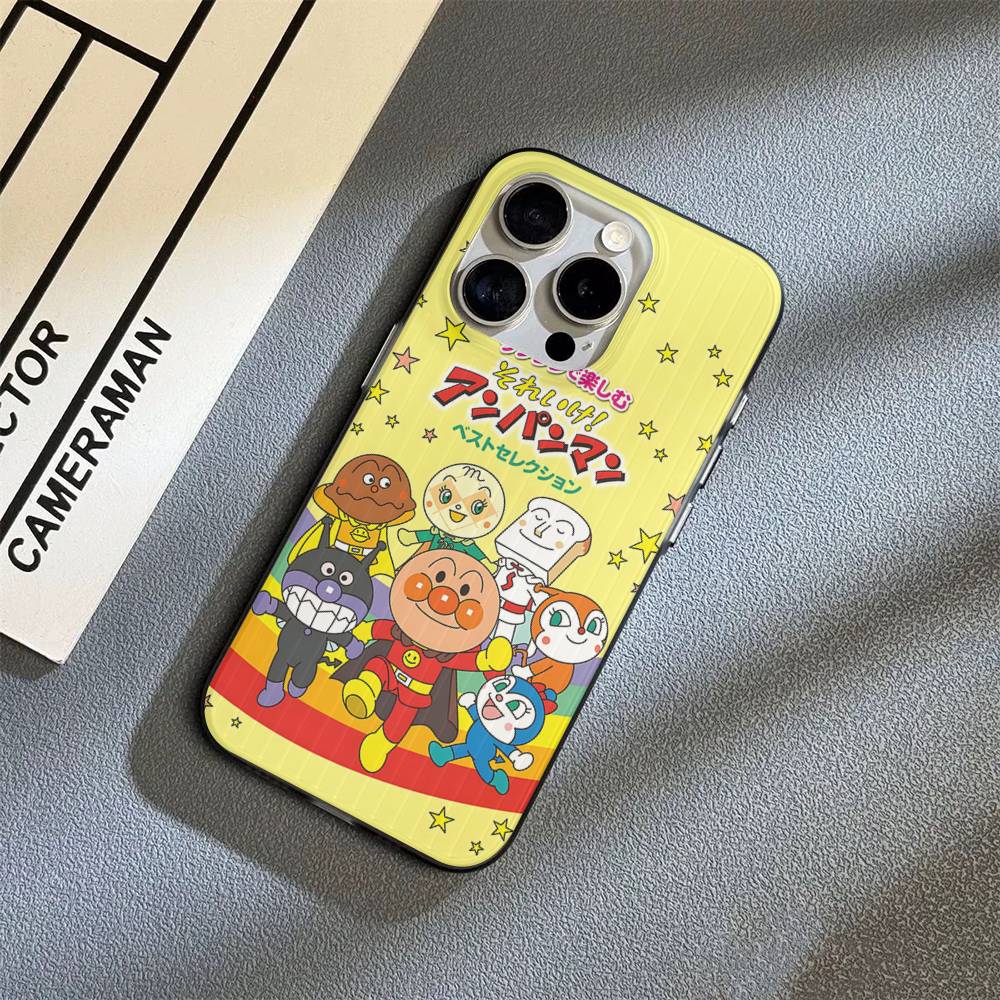 Bread Superman Phone Case For IPhone 17 16 15 14 13 12 11 Pro Max Plus Corrugated Bumper Back Cover Shell
