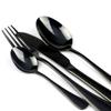 Restaurant Home Hotel Matte Set, Satin Finish Stainless Steel Flatware Set, Tableware Cutlery Set Utensils for Kitchens