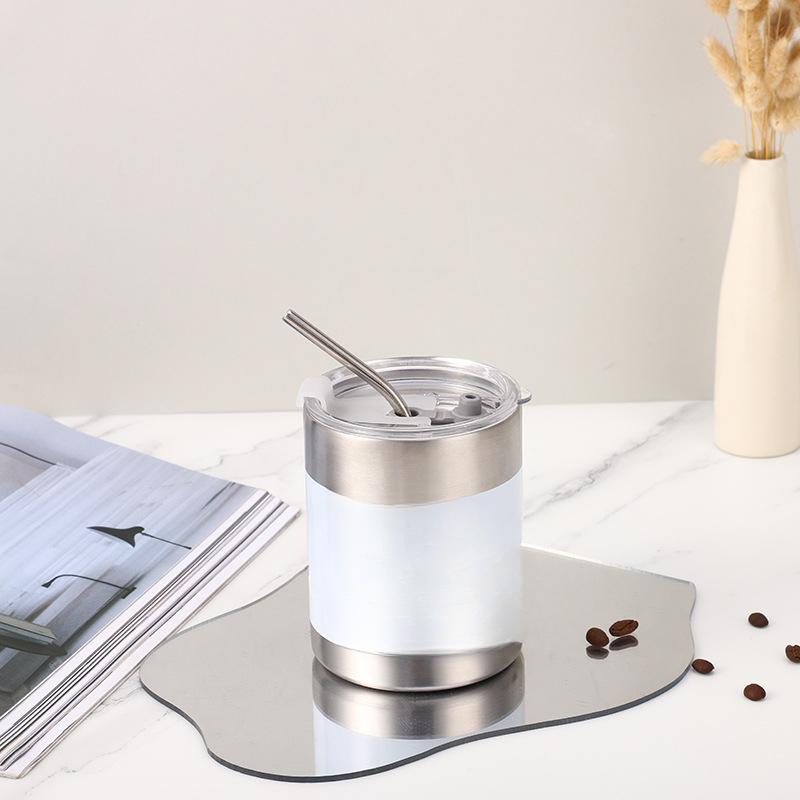 

Высококачественная мини-кружка с соломенными чашками для студентов, чтобы пить воду и путешествовать, с портативными ручными чашками для автомобильных чашек. 320ml