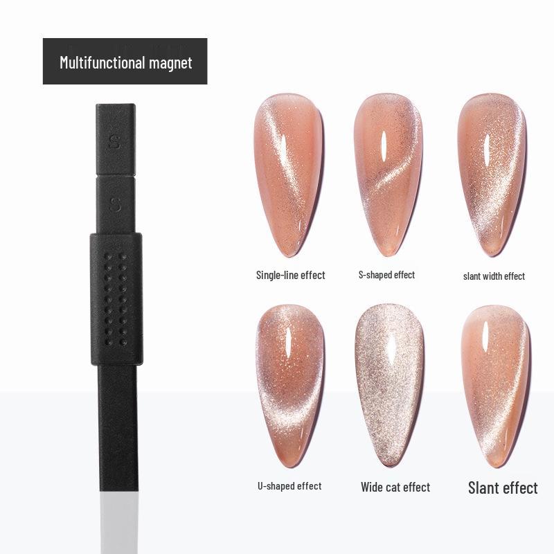 

Магнитный инструмент для ногтей «кошачий глаз» 9D — прочный, двухсторонний дизайн для создания уникальных узоров