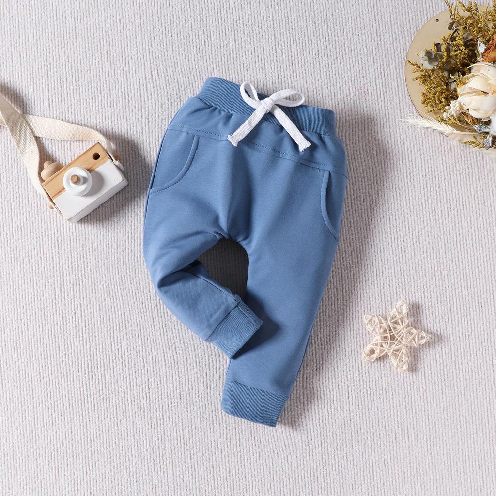 Kleinkind Langarm Oberteil & Hose Set - Frühling/Herbst Sportbekleidung für Jungen & Mädchen