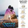 1pc, "Brave Moana 2 Adventure Blanket Perfect for Home Decor, Couch Cover, Outdoor Blankets, Gifts, Flannel Throw