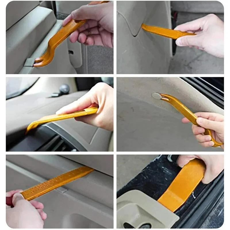 Auto Door Clip Panel Trim Removal Tools Kits Navigation Blades Disassembly Plastic Car Interior Conversion Repairing Tool