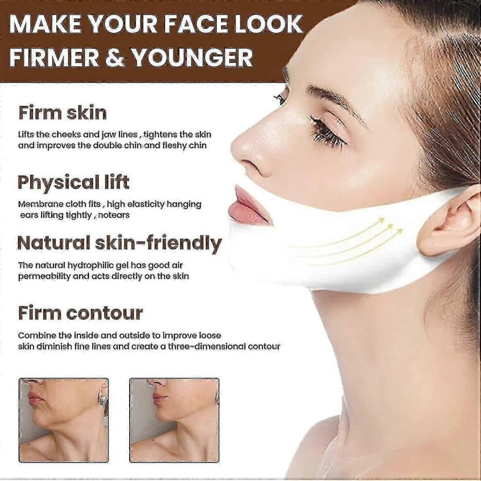 (2 Pack-10pcs) V-Line Lifting Mask Tape, Gesichtsstraffung für alle Hauttypen
