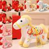Chinese Zodiac Horse Plush Toy With Soft Pp Cotton For Lunar New Year Gift And Decoration