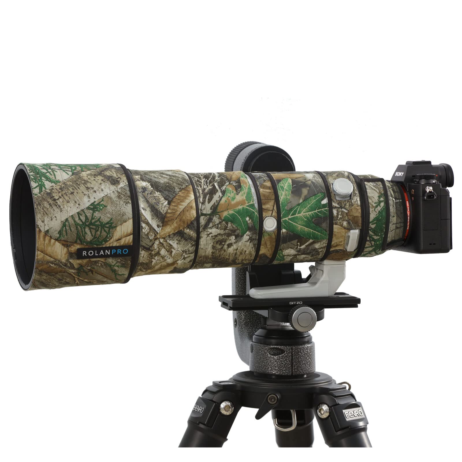 

Крышка объектива ROLANPRO, совместимая с Sony FE 200-600 мм F5.6-6.3 G OSS Камуфляжная крышка для телеобъектива, 3 слоя защиты, водонепроницаемая, цветная