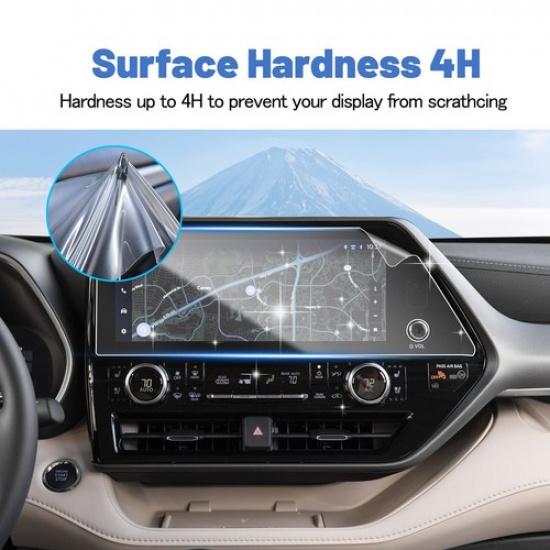 RUIYA Car Screen Protector 2 Pcs PET Film 12.3" For 2023-2025 Toyota Highlander