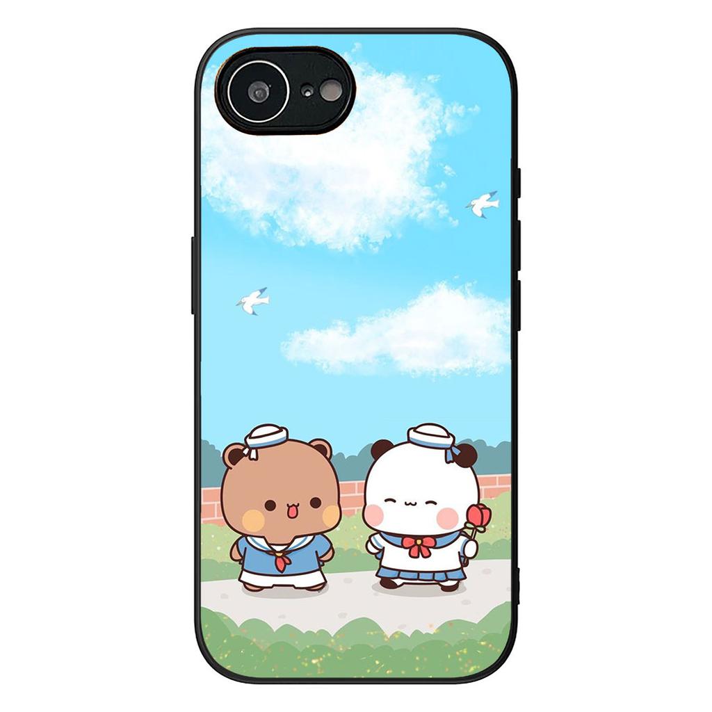 B-Bubus D-Dudus Panda Bear kawaii Phone Case for Xiaomi Redmi 15C 15 A5 9A 9C NFC 9T Note 9 8 8T Protective Cover