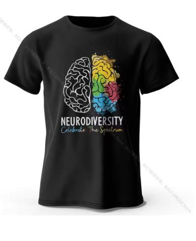 Creative Thinking Maps printed T-shirts, super soft round neck short-sleeved T-shirts for men and women