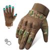 Tactical Gloves Five Finger Touch Screen  Outdoor Sun Protection  Anti Slip Motorcycle  Impact Combat Gloves