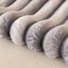 Winter Living Home Non-slip Thick Flannel Striped Sofa Cushion Couch Covers Warm Slipcover Funda Sofa Mat