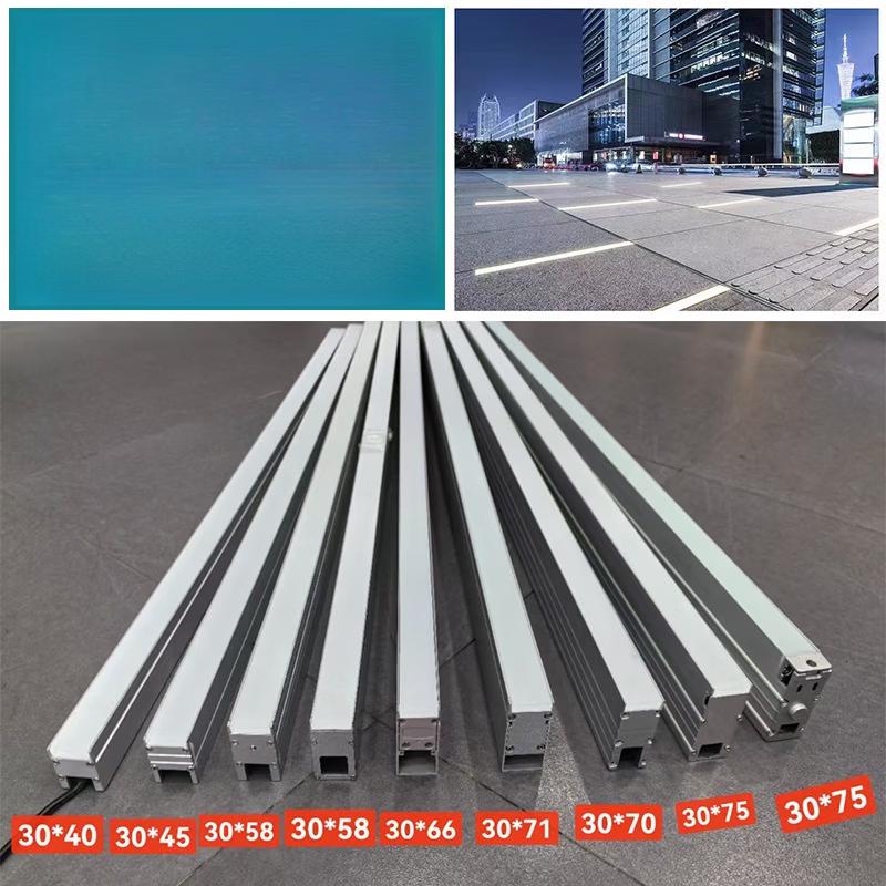 Embedded Steppable RGB Pathway Light