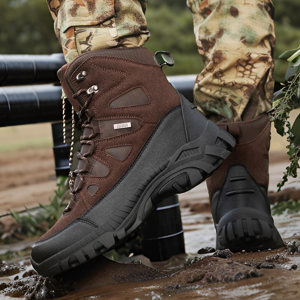 Men's Large Size 47 Tactical Boots Military Boots Special Forces Waterproof Combat Boots Non-slip and Wear-resistant Medium Help Outdoor Shoes