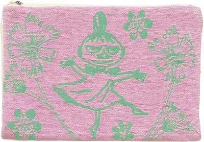 Marushin Moomin Little My Hide and Seek X 1425004200 Pouch, Approx. 25.5 17cm, Mother's Day, Birthday, Gift,
