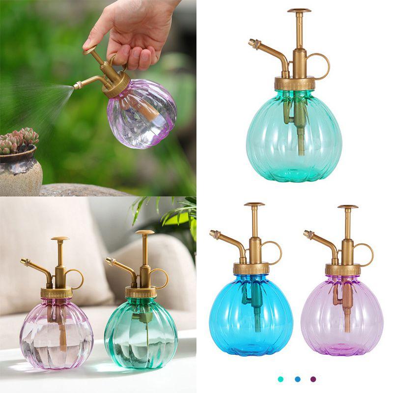 Antike Kürbisförmige Gießkanne Gartengerät mit Feinsprühflaschendesign