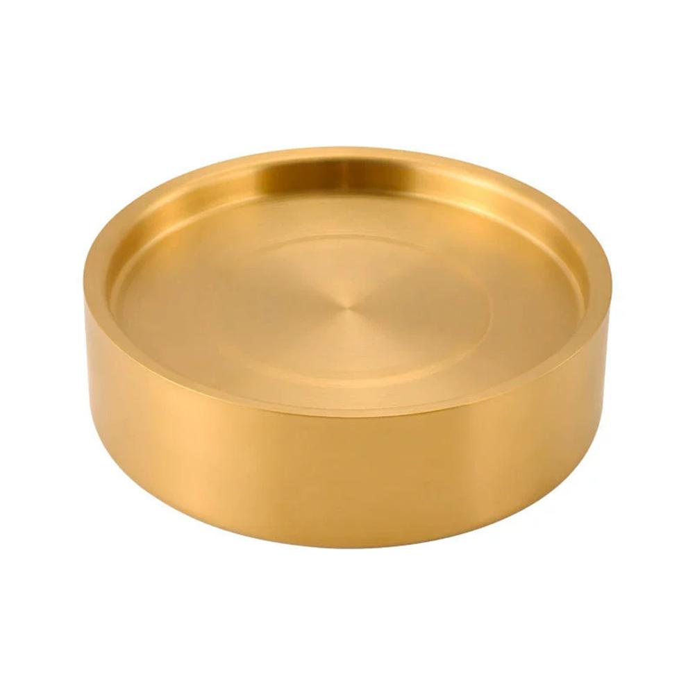 

1PC Sashimi Ice Plate 22CM, 24CM, 28CM For Serving Sashimi And Related Dishes Seafood Plate Thickened & Heat Insulated Tools sliver22CM