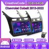Android Car-Play Car Radio For Chevrolet Cobalt 2013-2022 Multimedia Player Head Unit Stereo GPS Navigation BT WIFI,2+64GB
