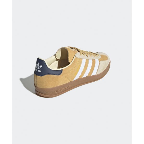 adidas Gazelle Indoor Oat Unisex Sneakers Tan Cloud-White Shadow-Navy JI3523