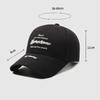 Outdoor Unisex Spring Summer Sun Hat Letter Embroidery Sunscreen Baseball Cap