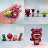 Pig Dragon Astronaut Bear Pvc Twisted Egg Toy Diy Patch Material Keychain Pendant Cartoon Style Static Display Non-filling Characters)