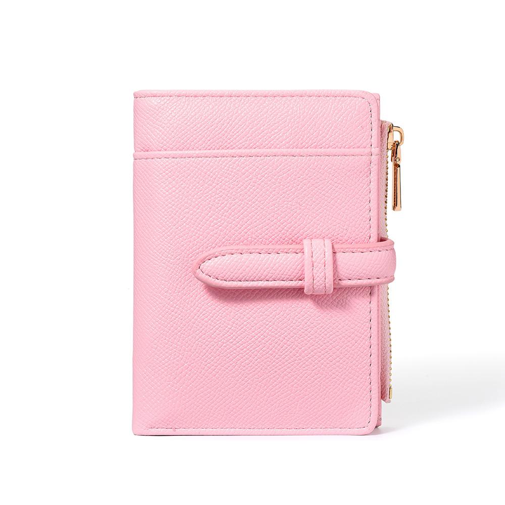 Women Solid Color Short Wallet Unique Design Fashionable Minimalist Large Capacity Bag Luxury Vintage Classic Wallet