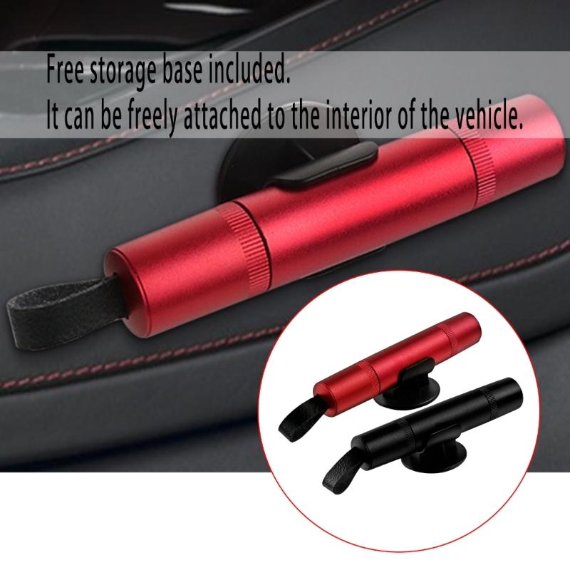 Emergency Window Breaker Tool For Vehicle With Ergonomic Design For Safe Use Ensures Passenger Safety During Emergencies