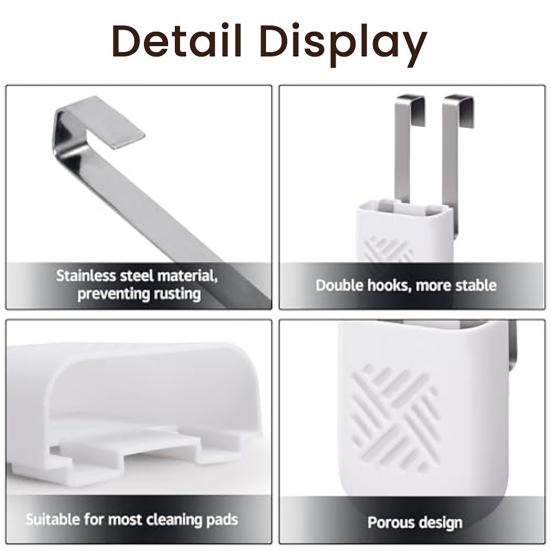 Toilettenspülkasten Reinigungs-Tablettenhalter Toilettenspülkasten Bleichmittel-Tablettenhalter Reiniger-Caddy zum Einhängen Toilettenschüssel