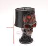 Halloween Gothic Skull Lamp Usb Plug Lava Skeleton Decorations For Home Desktop Ornaments Gift