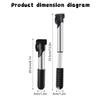 Bicycle Inflator Portable Mini Inflator Basketball Football Inflator Equipment Accessories