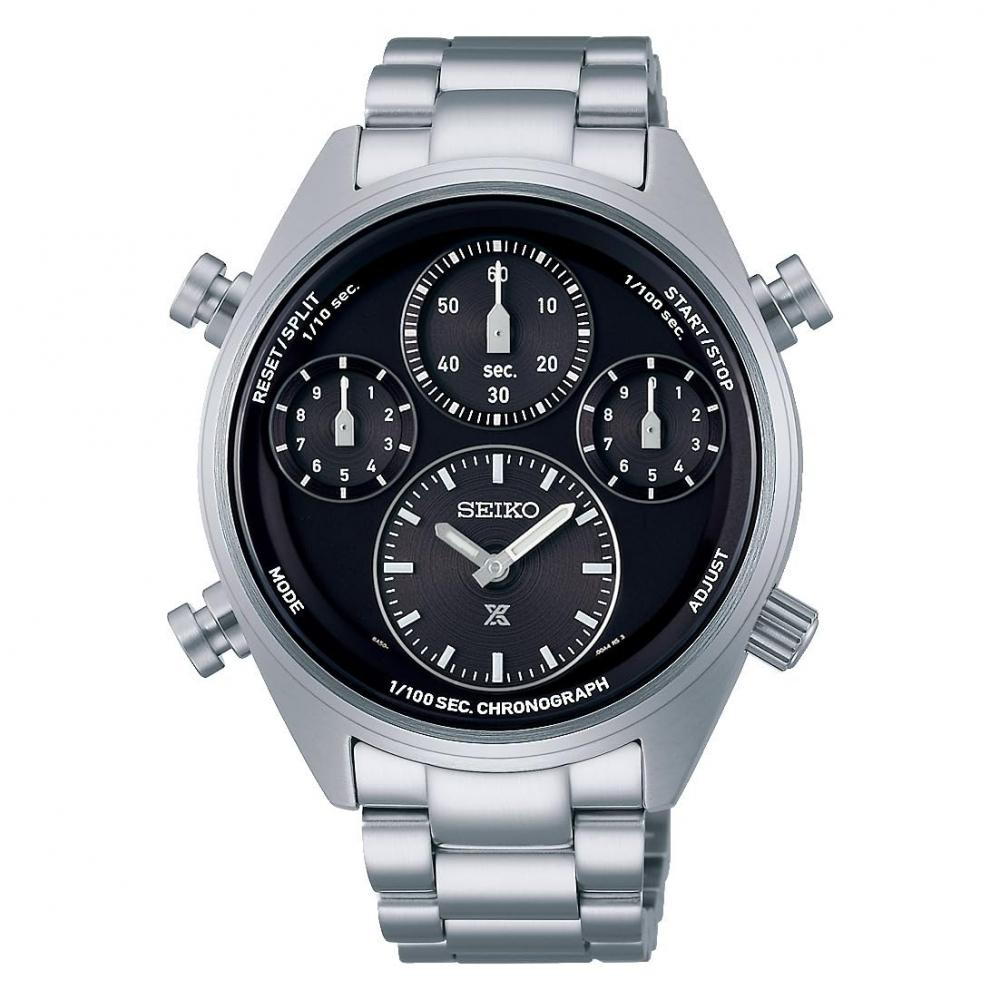 

[Seiko Watch] Наручний годинник PROSPEX SPEEDTIMER Solar Chronograph 1100 Second Measurement SBER003 Men s Silver