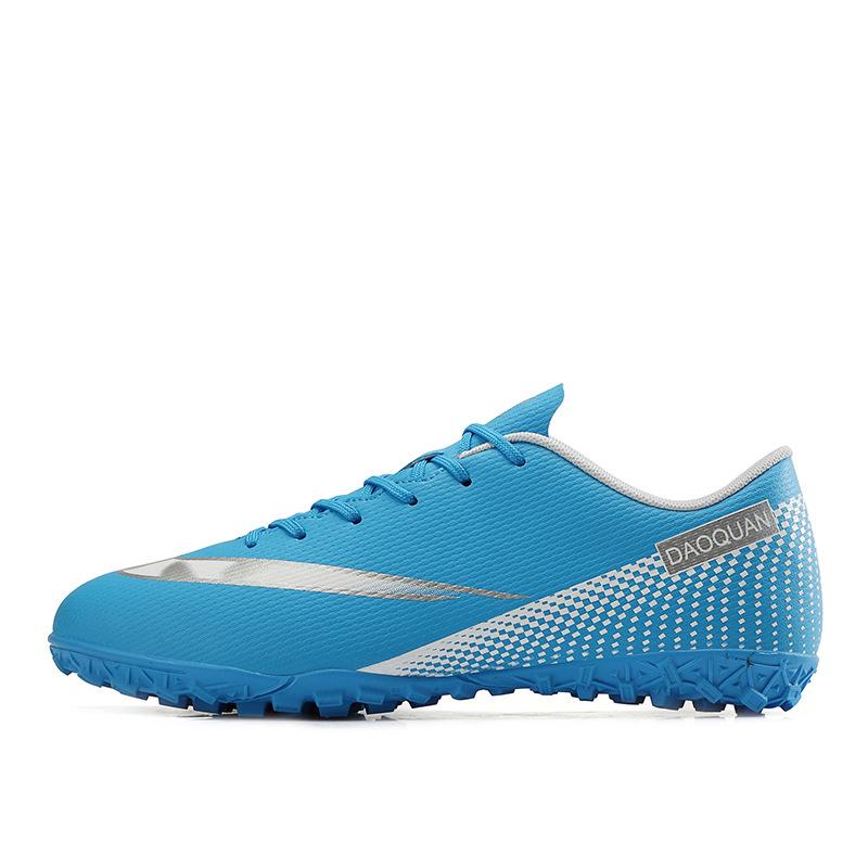 New FGTF football shoes men's breathable low-top spike football shoes fashionable large size