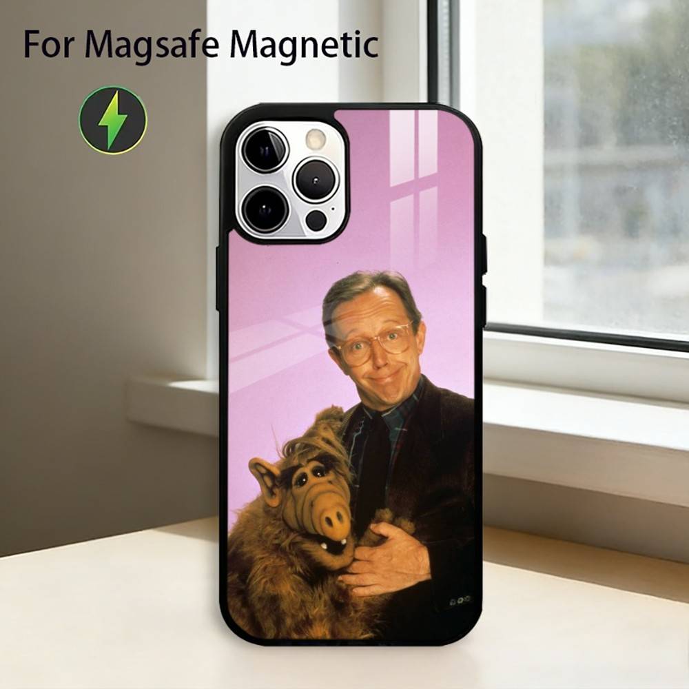 TV Series A-Alf Phone Case For iPhone17,16,15,14,13,12,11 Plus,Pro Magnetic with Magsafe Wireless Charging
