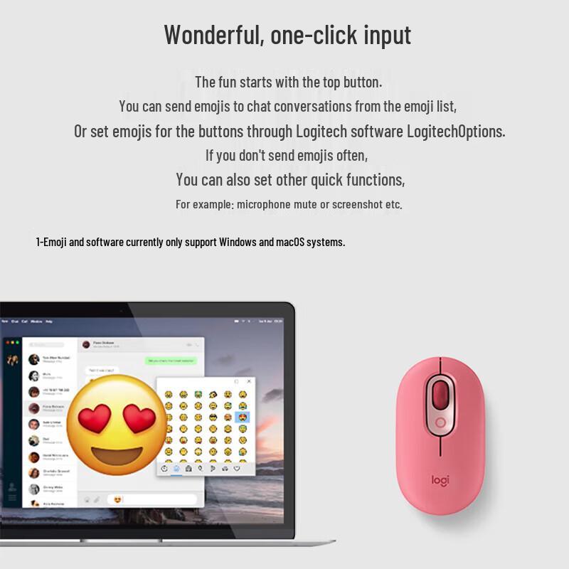 Logitech POP Wireless Bluetooth Mouse