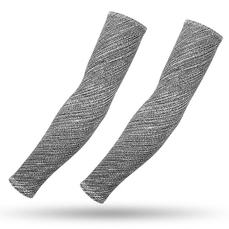 Quick Dry Arm Compression Sleeve Basketball Cycling Arm Warmer Summer Running UV Sun Protection Armguards Sunscreen Cuff Cover