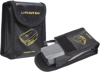 Fireproof Lipo Battery Bag for DJI Mavic PRO | Safe Charging Protection | Blast-Proof and Heat Resistant | 115x95x64 Mm