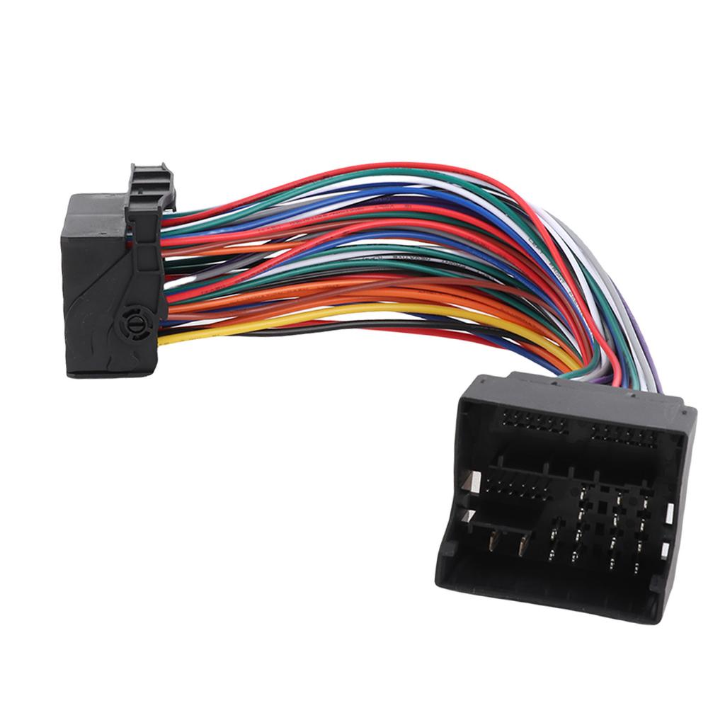 23cm 52Pin MQB Extension Adapter Cable with Quadlock Connector Radio Wiring Harness for A1