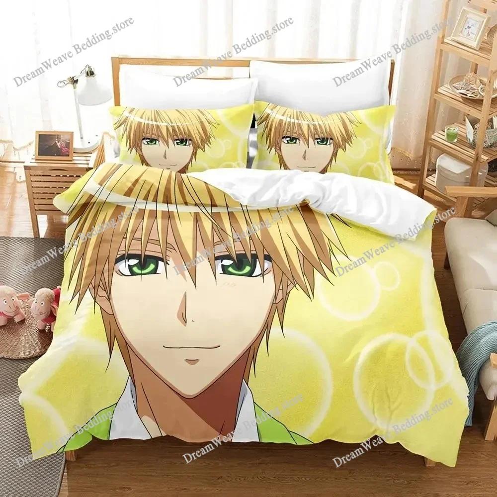 Kaichou Wa Maid-sama Bedding Set Duvet Cover Bed Set Quilt Cover Pillowcase Comforter King Queen Size Boys Adult Home Textile963