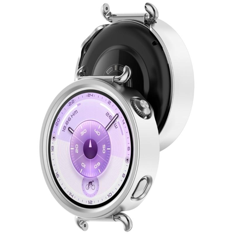 Half Coverage Cover Hollow Shell for Watch 6 41mm Shell Frame Bumper Case Scratchproof Case Easy Installation