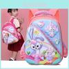 Cute 3d Cartoon Nylon Backpack For Boys And Girls With Ergonomic Design For School