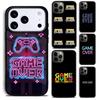 Neon Game Over Pixel Phone Case for iPhone 17 16 15 Pro Max Air 14 13 12 11 Plus Shockproof Capa Cover