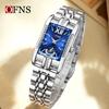Ofns 1633 Elegant Ladies Quartz Watch Water-resistant Steel Bracelet Casual Fashion Business Watches For Woman Montre Femme