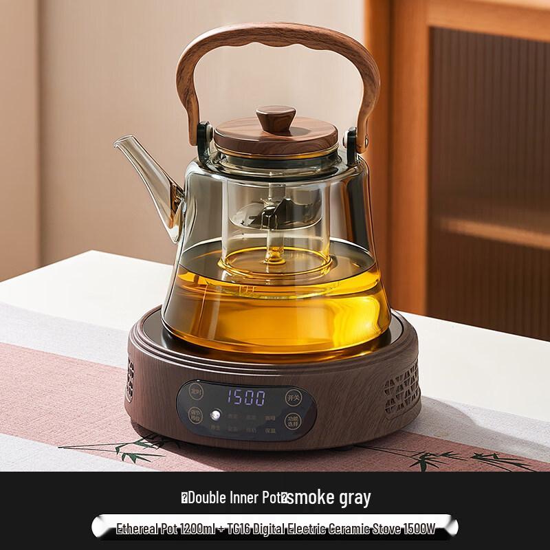 ZISIZ Glass Tea Kettle