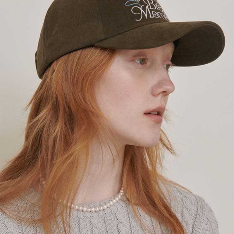 GOCORI FOR EVERY BREATHING MOMENT CAP - BROWN Ballcap Brown